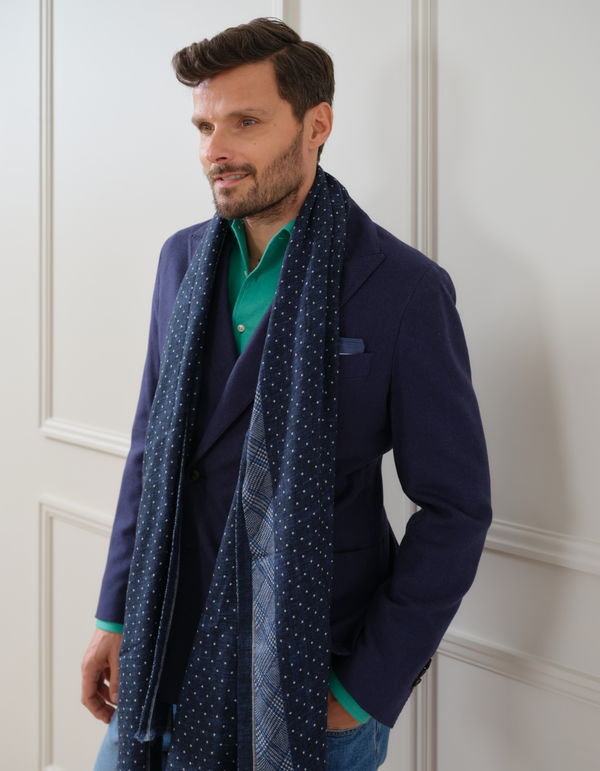 DOUBLE PRINTED TUBULAR SCARF