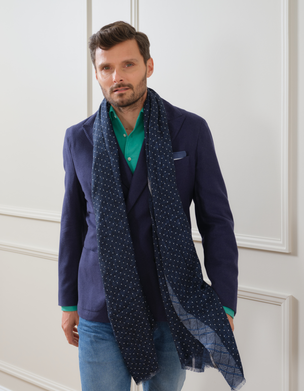 DOUBLE PRINTED TUBULAR SCARF
