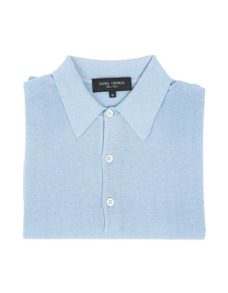 Cotton Crepe Polo