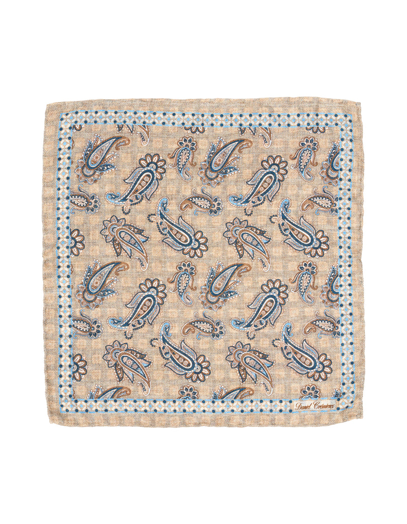 Luxury Silk Hand-Rolled Pocket Square