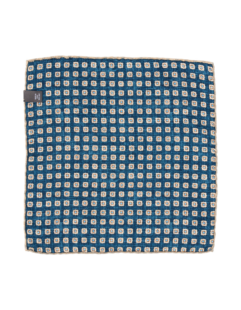 Luxury Silk Hand-Rolled Pocket Square