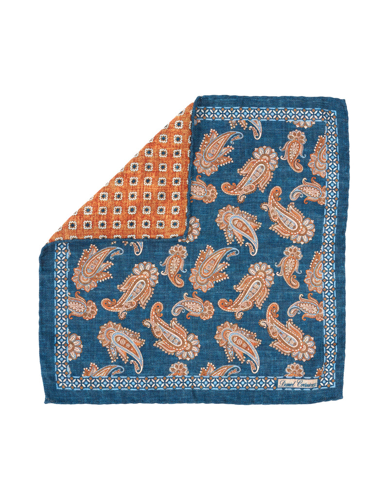 Luxury Silk Hand-Rolled Pocket Square