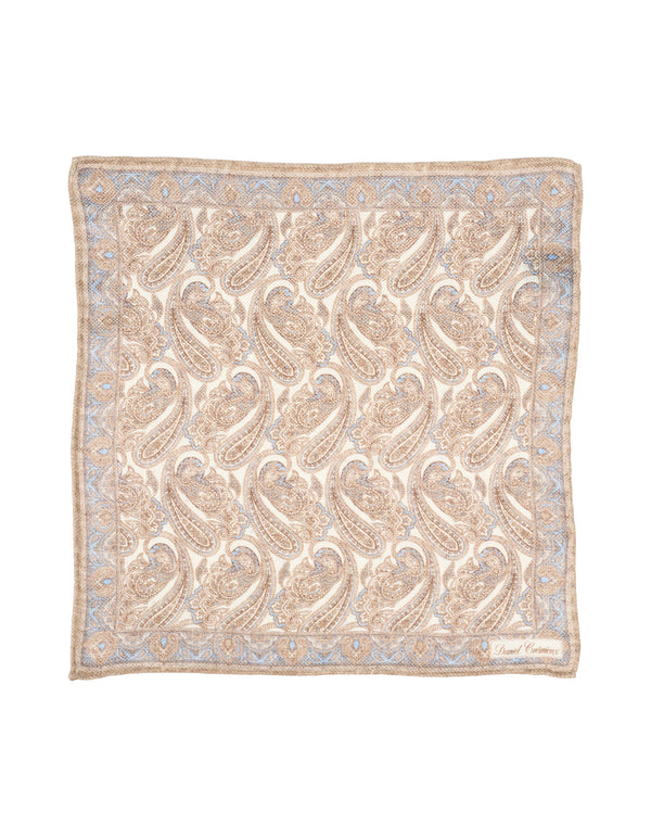 Luxury Silk Hand-Rolled Pocket Square