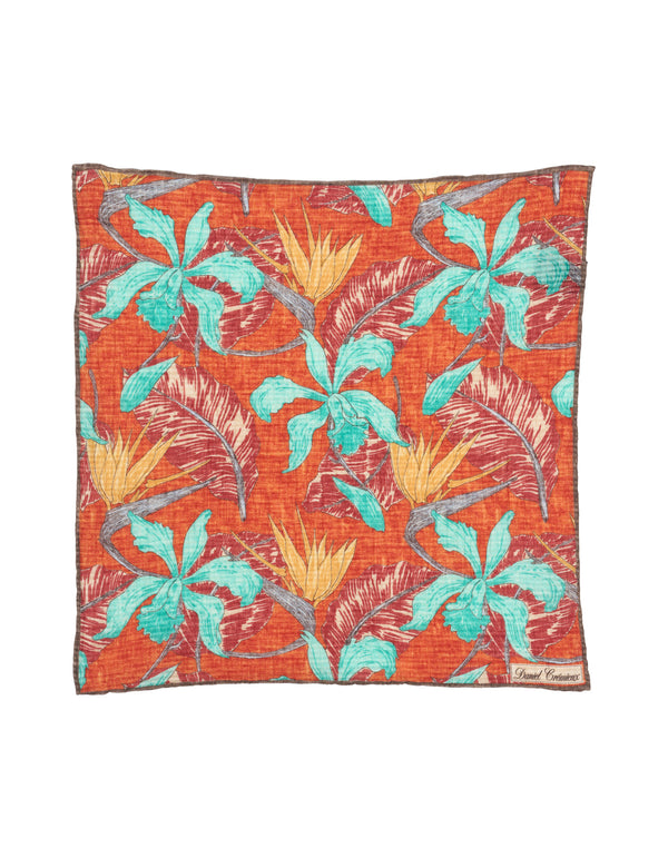 Luxury Silk Hand-Rolled Pocket Square