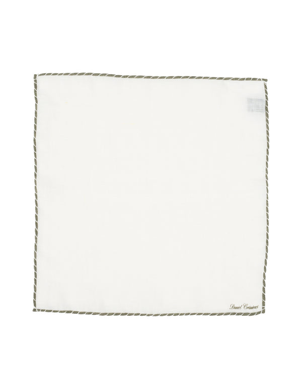 Luxury Silk Hand-Rolled Pocket Square