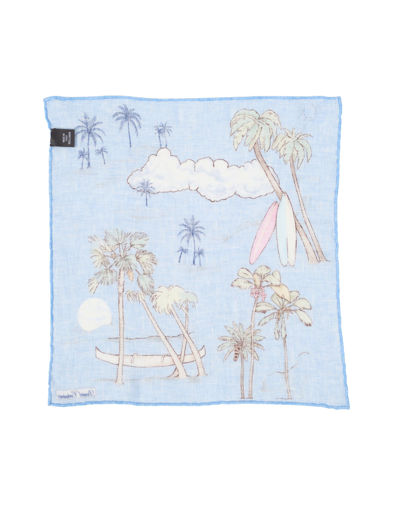 Luxury Silk Hand-Rolled Pocket Square