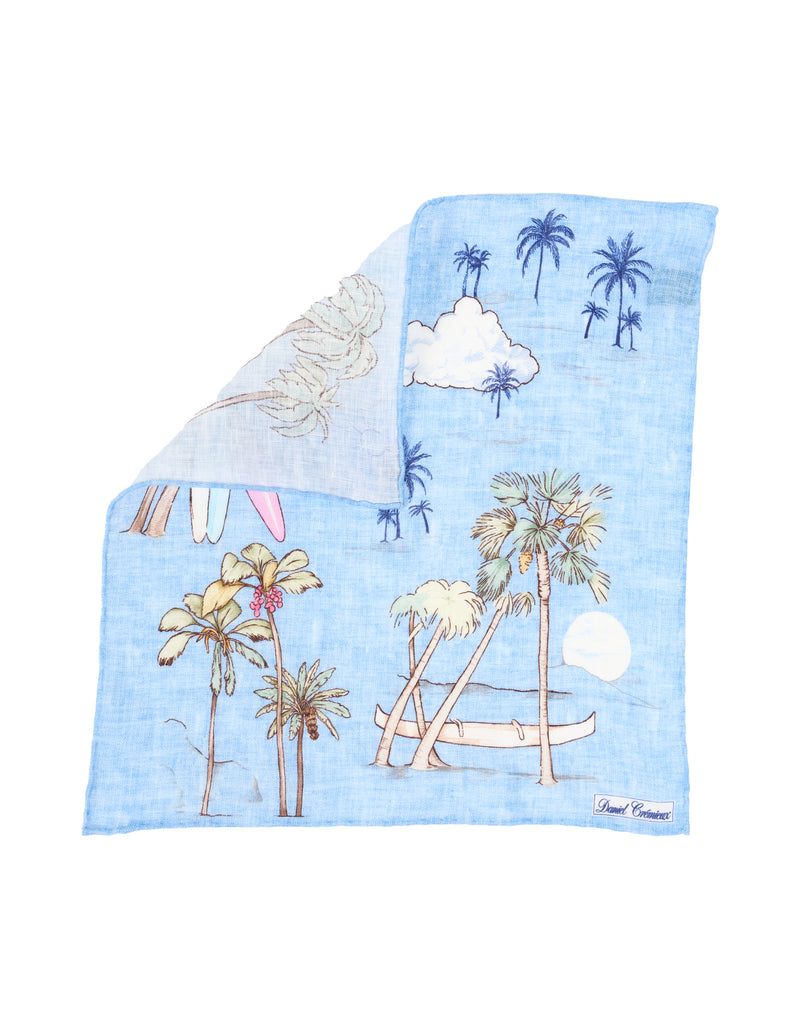 Luxury Silk Hand-Rolled Pocket Square