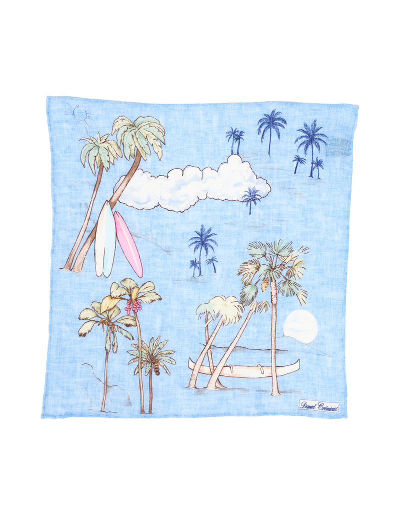 Luxury Silk Hand-Rolled Pocket Square