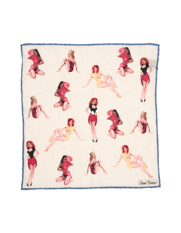 Luxury Silk Hand-Rolled Pocket Square