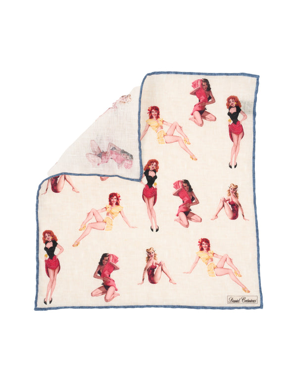 Luxury Silk Hand-Rolled Pocket Square