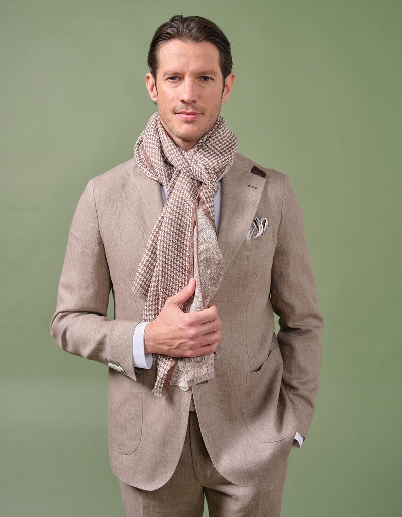Paisley/Houndstooth Scarf