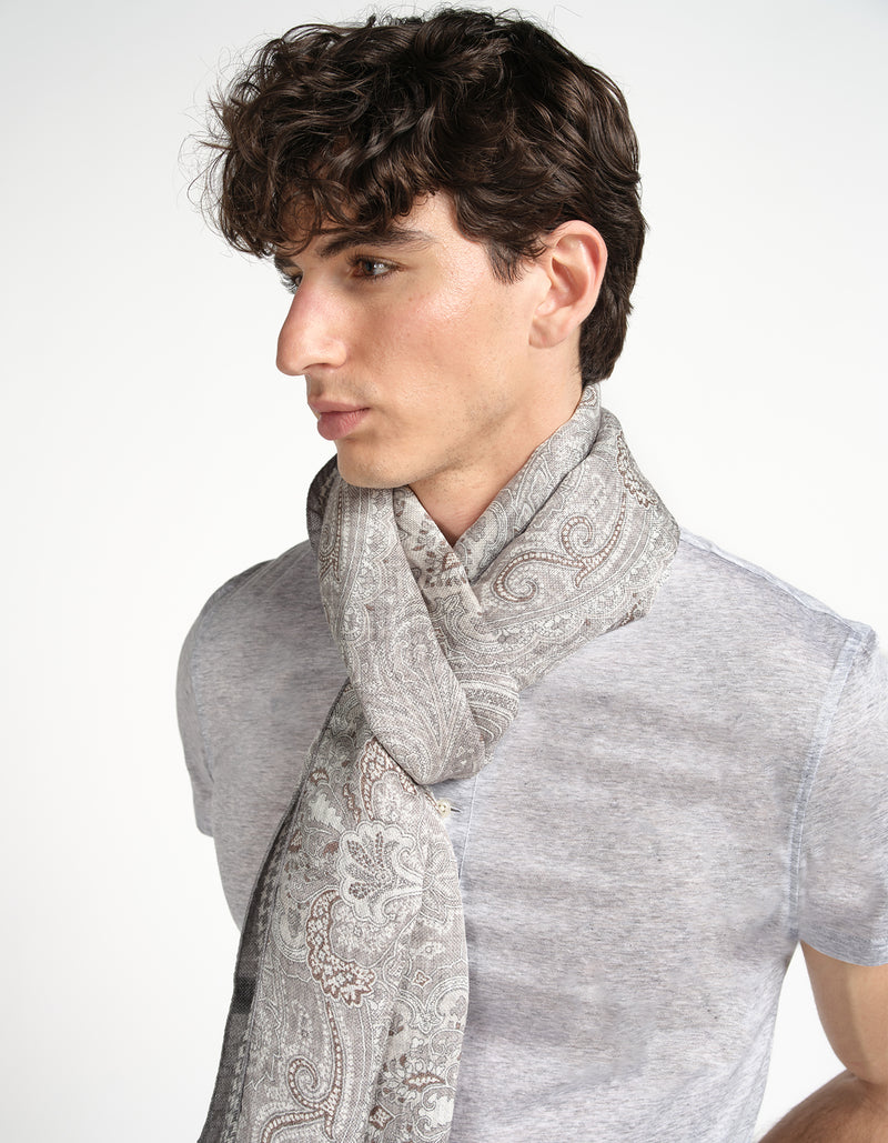 Paisley/Houndstooth Scarf