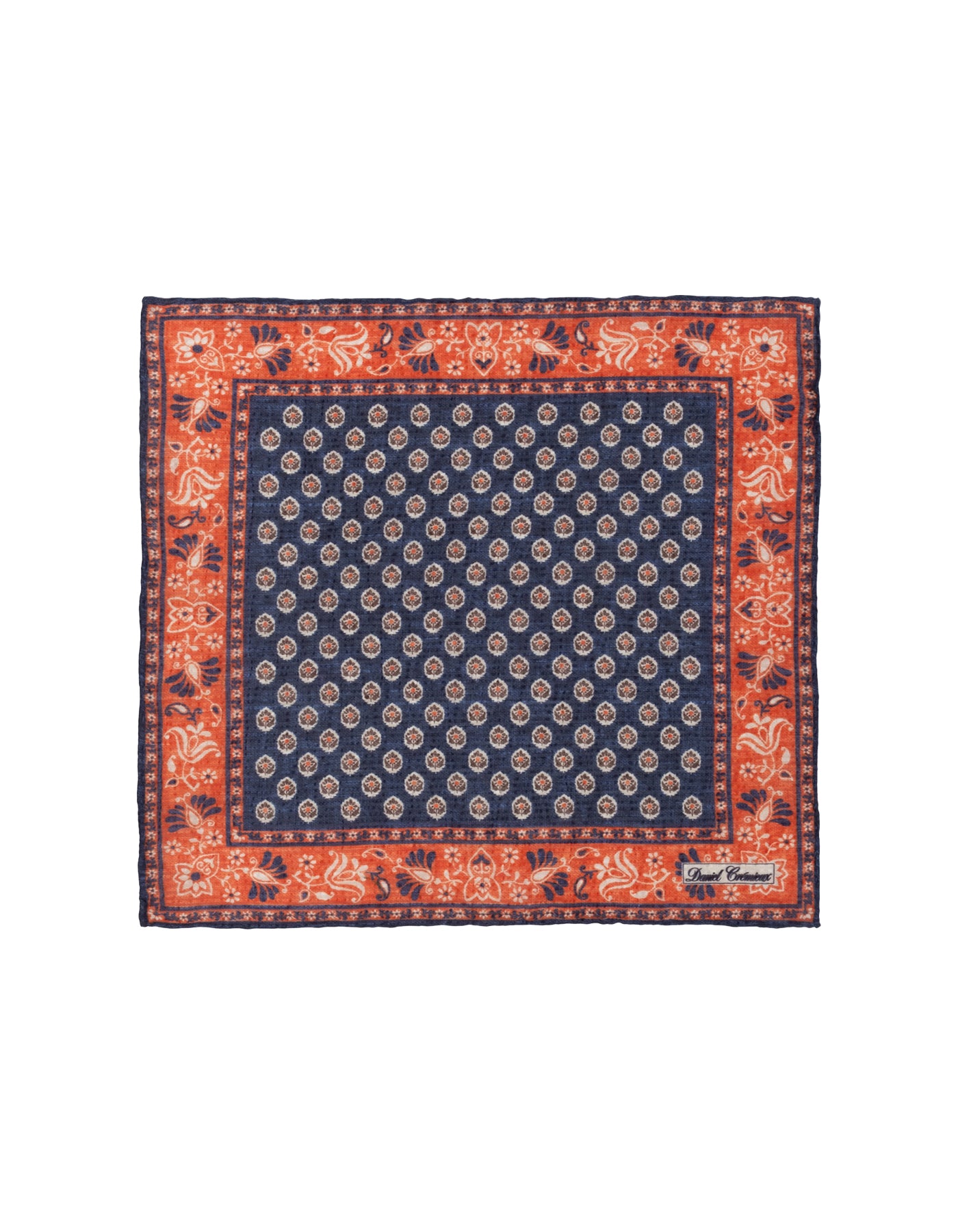 Seersucker Provençal Pocket Square