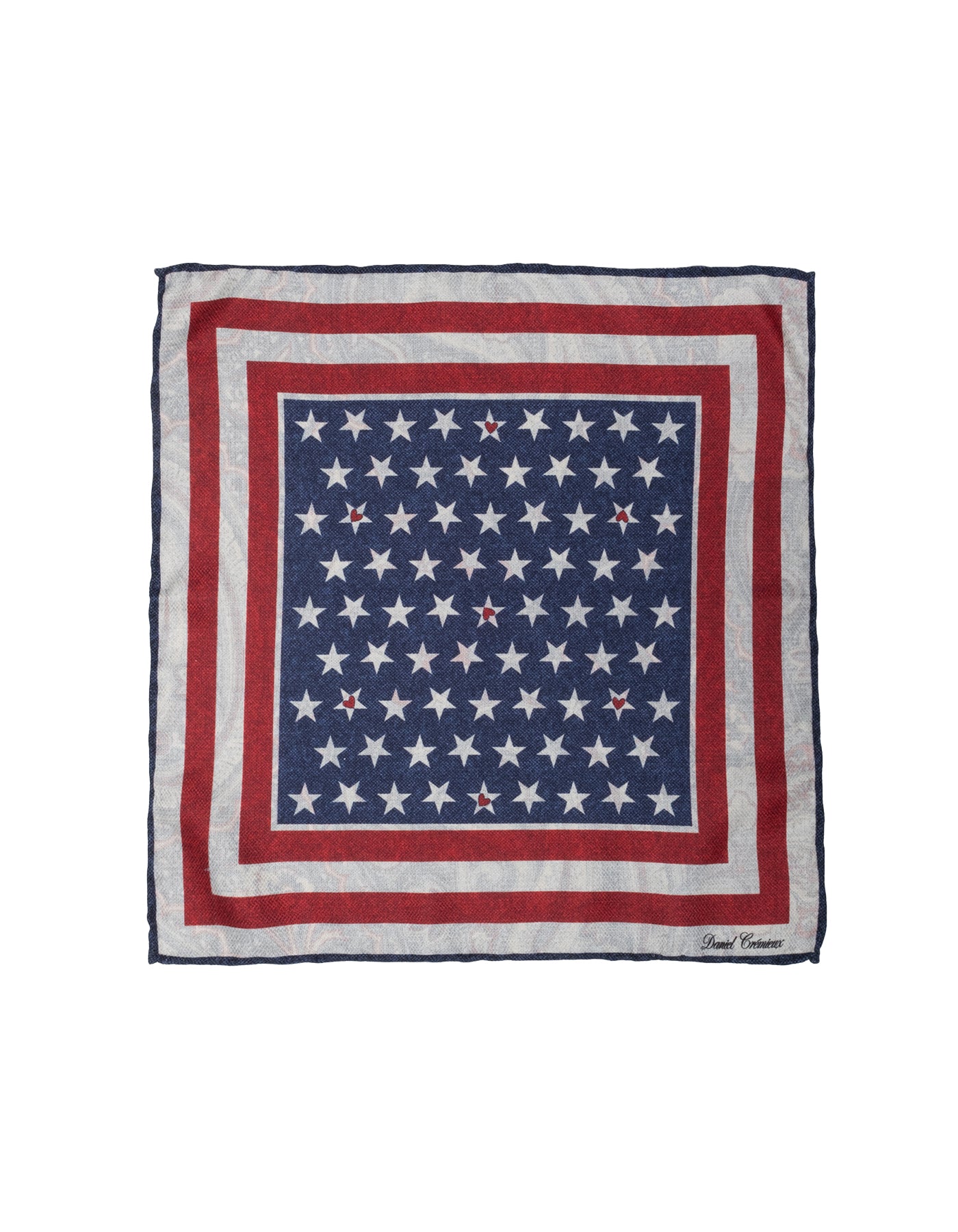 Silk American Flag Pocket Square