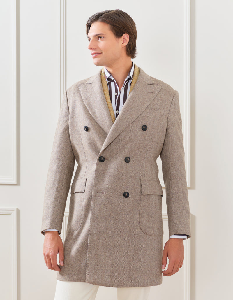 WOOL CASHMERE TOP COAT