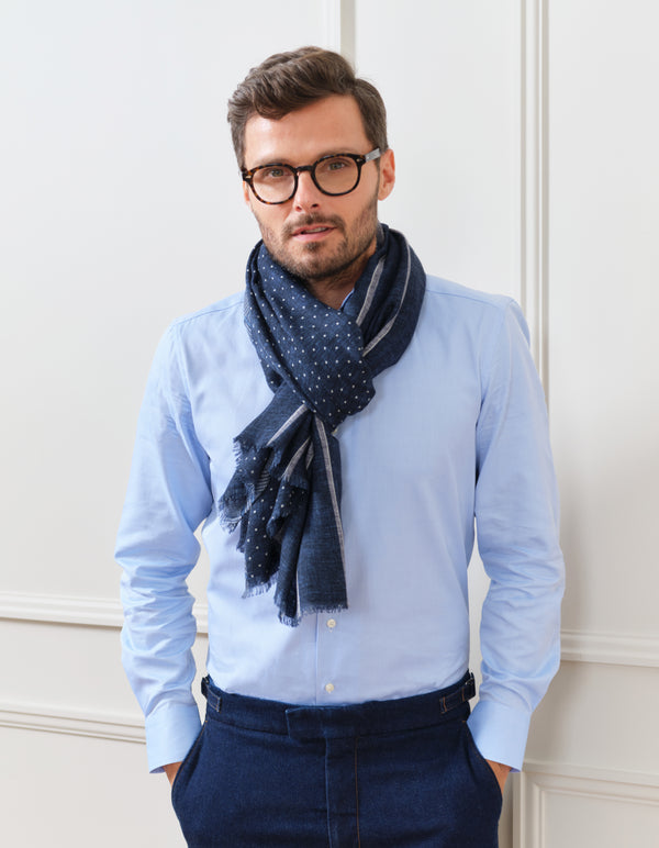 DOUBLE PRINTED TUBULAR SCARF