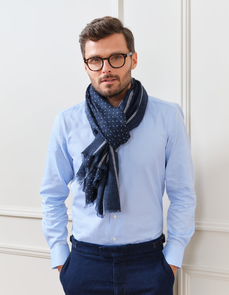 DOUBLE PRINTED TUBULAR SCARF