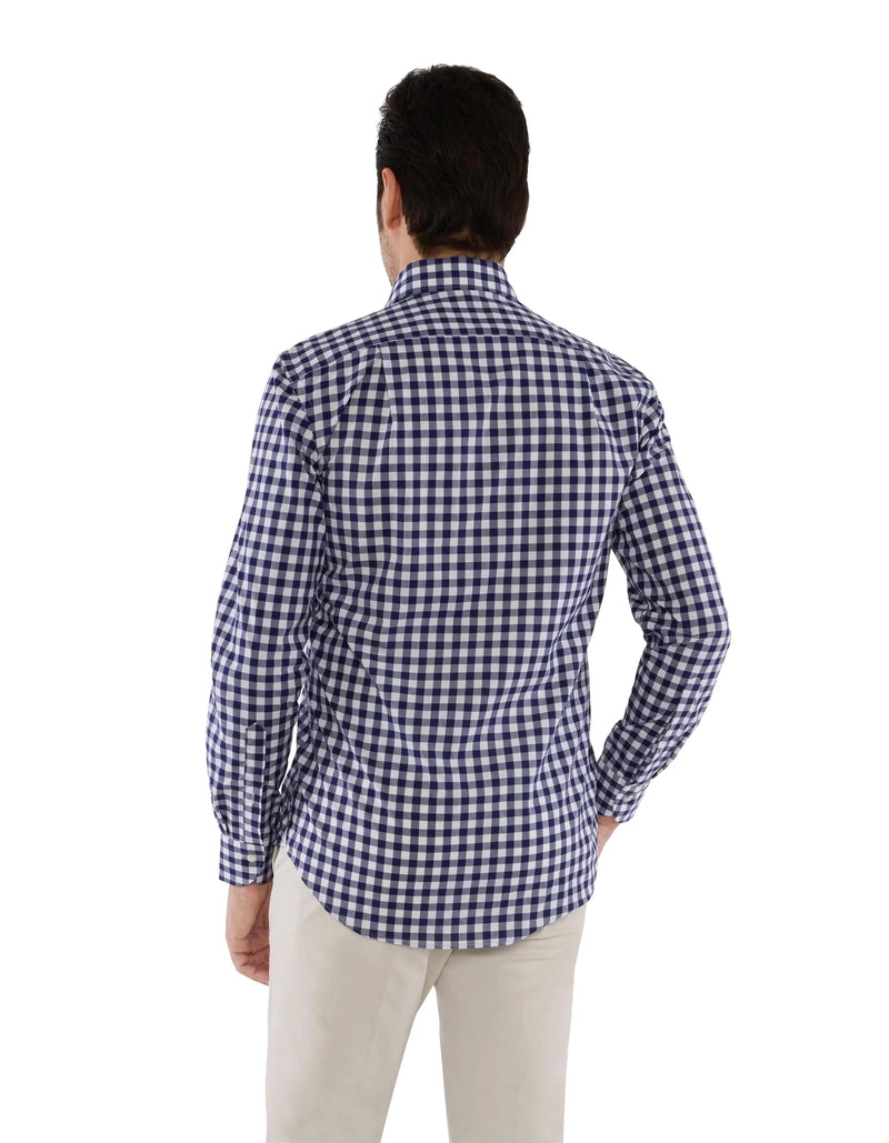 LUXURY LIGHT WEIGHT GINGHAM  FONTELINA SHIRT