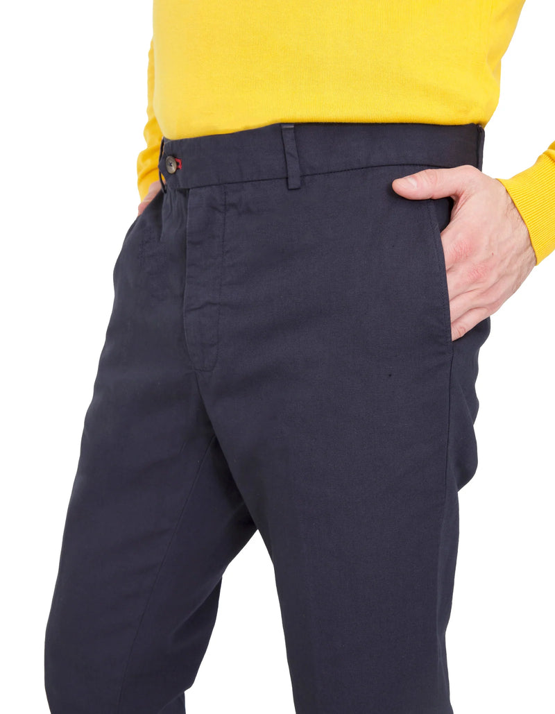 SLIM FIT GARMENT DYED LUXURY CHINO PANTS