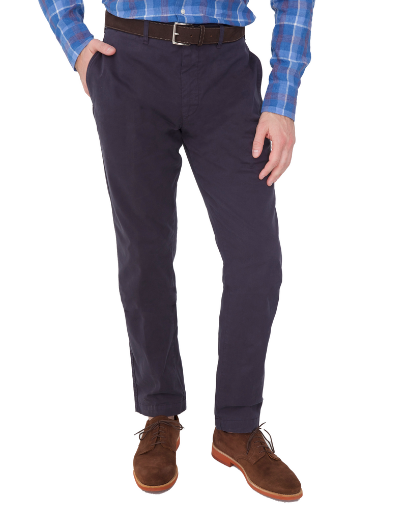 SLIM FIT COTTON STRETCH PANT