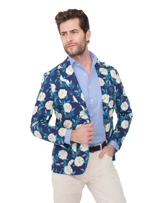 FLORAL PRINTED FREETIME BLAZER