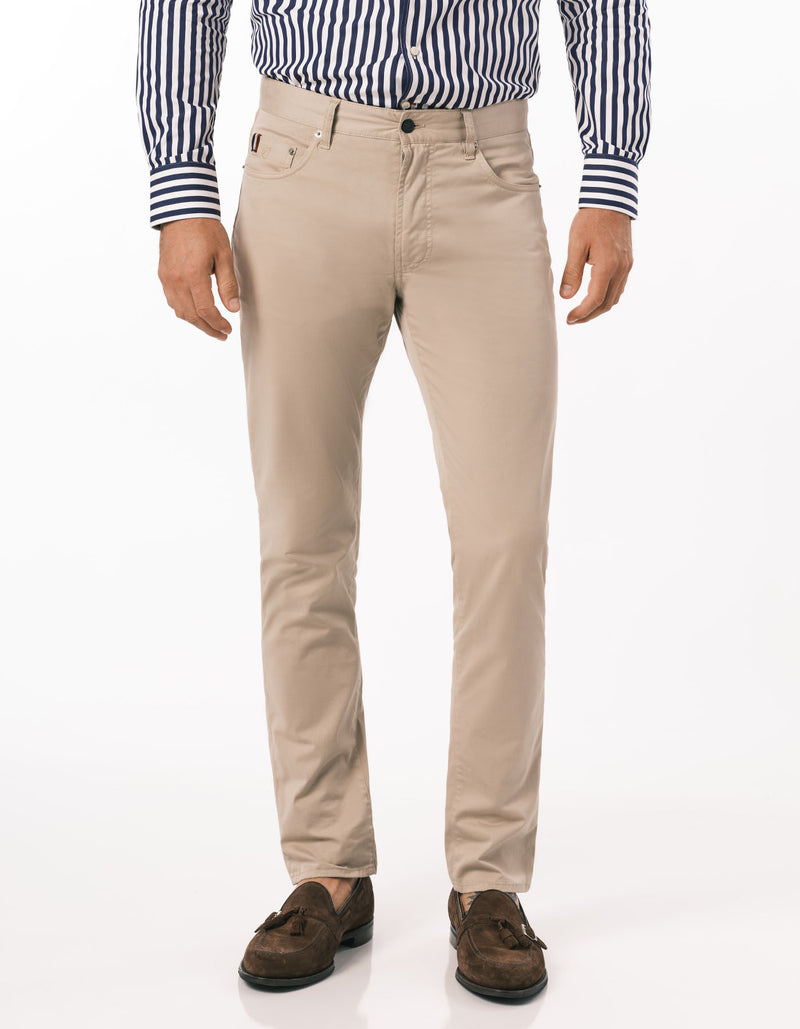 GARMENT DYE 5 POCKET PANT KHAKI