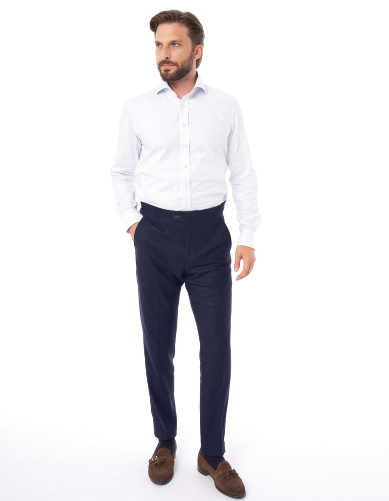 GARMENT DYED COTTON CHINO PANTS