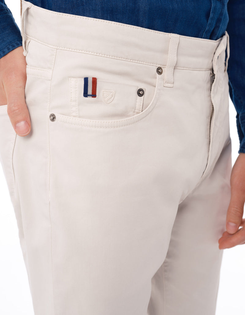 GRIMAUD GARMENT DYED COTTON PANTS