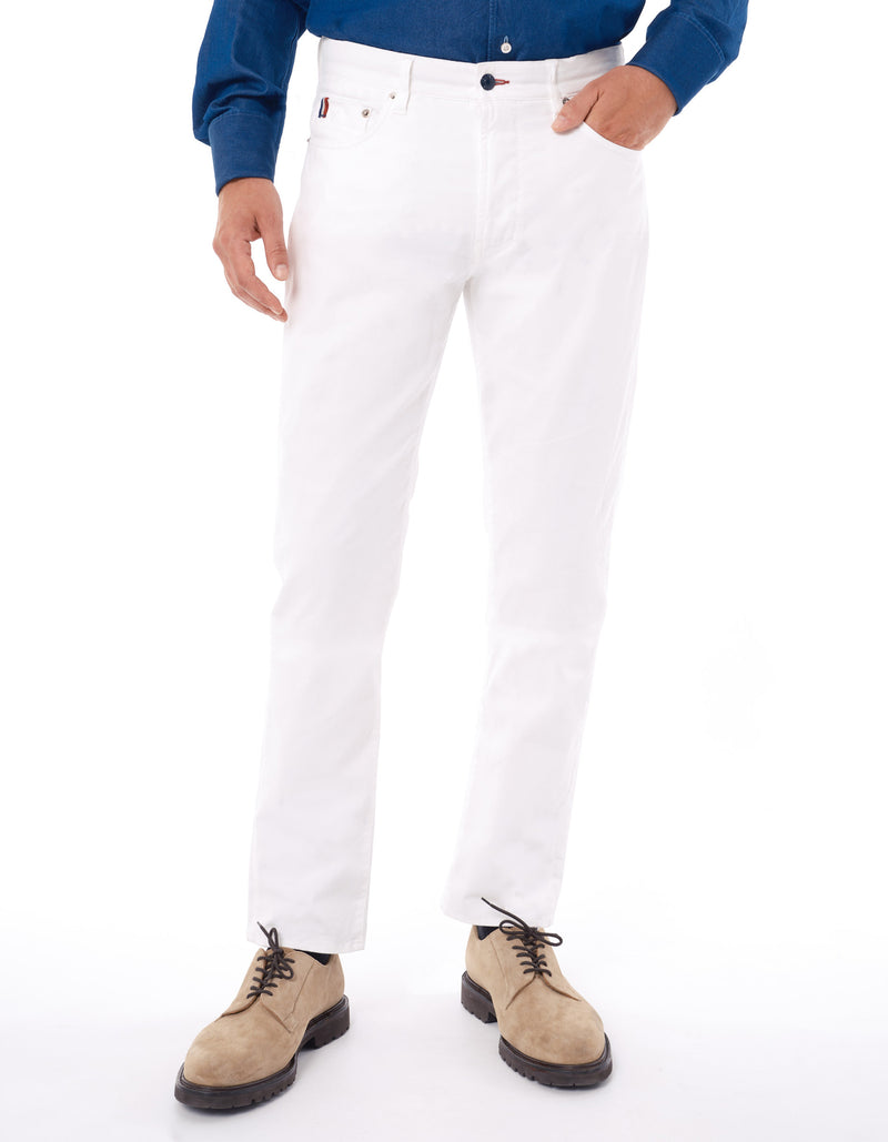 GRIMAUD GARMENT DYED COTTON PANTS