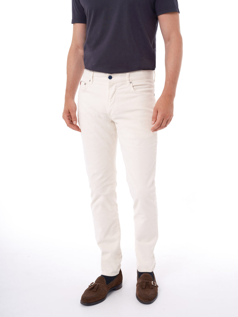 GRIMAUD GARMENT DYED COTTON PANTS