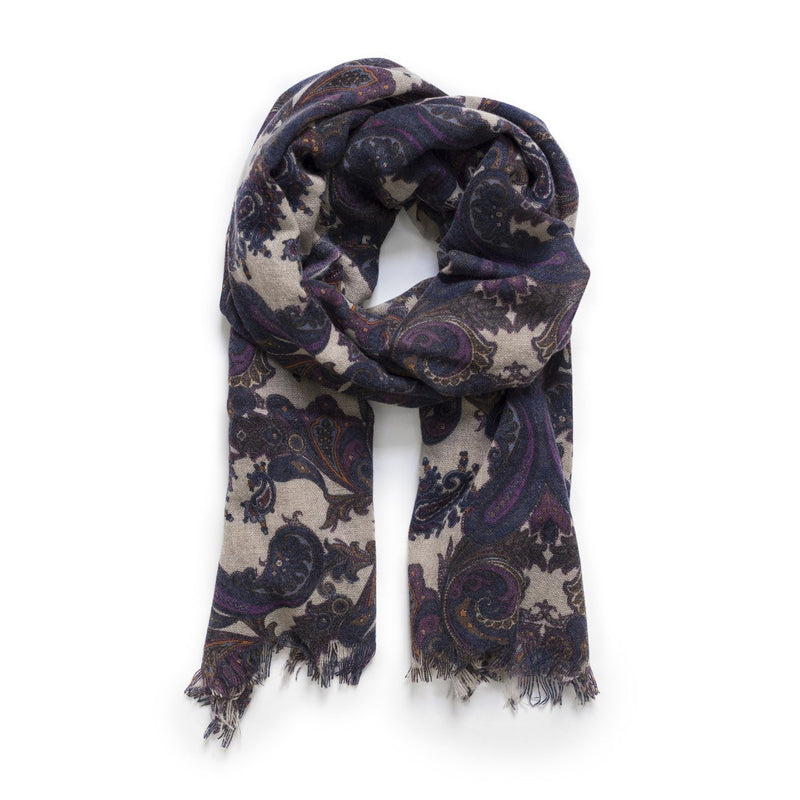 SCARF 100% WS PAISLEY