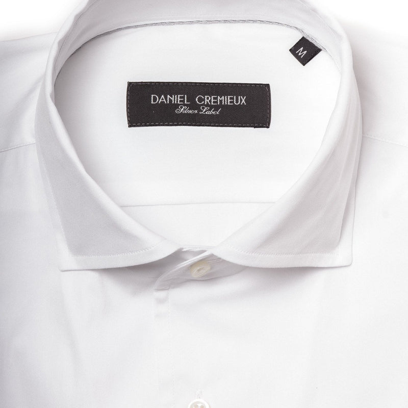 LAPO STRETCH POPLIN ONE PIECE SPREAD COLLAR