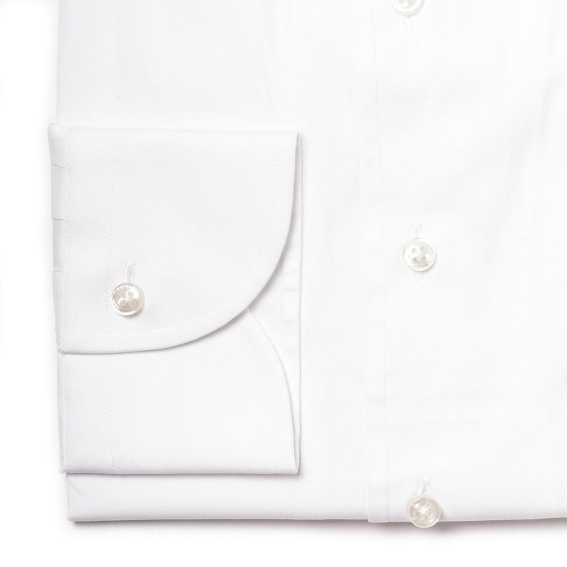 LAPO STRETCH POPLIN ONE PIECE SPREAD COLLAR