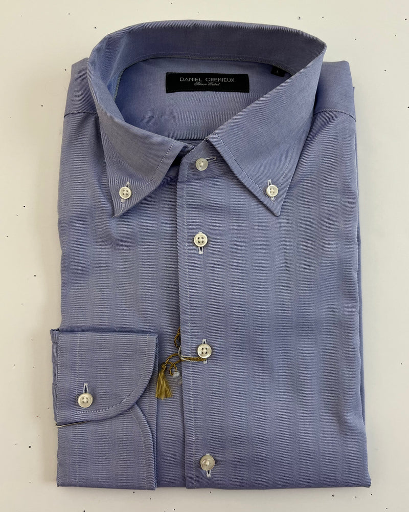 FINE ROYAL TWILL IN DOM ONE PIECE BD COLLAR SHIRT