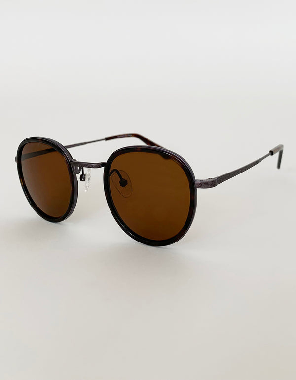 CITADEL WITH HANDMADE ITALIAN ACETATE FRAME SUNGLASSES
