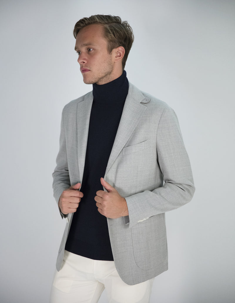 CREMIEUX WOOL BLAZER JACKET MADE IN EUROPE