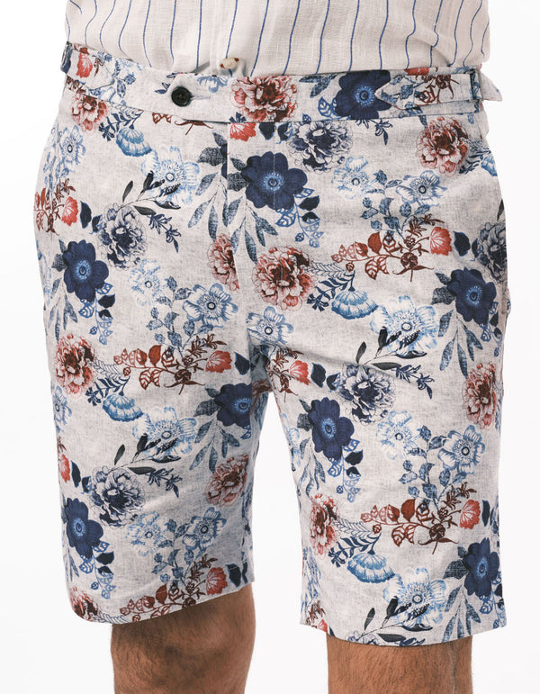 FLORAL PRINTED SHORT