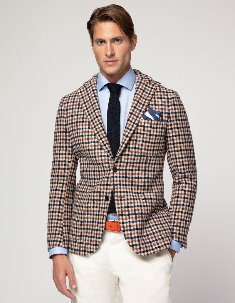 FREETIME WOVEN WOOL BLAZER