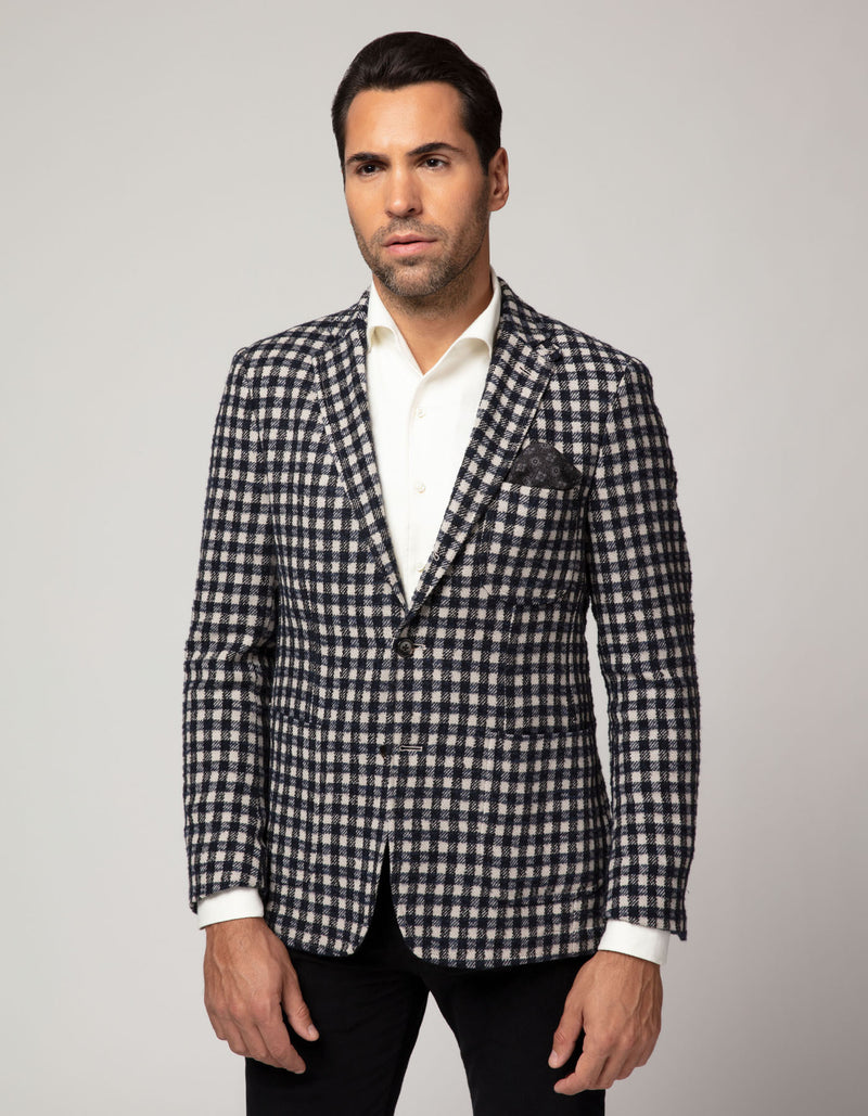 HOUNDSTOOTH FREETIME BLAZER