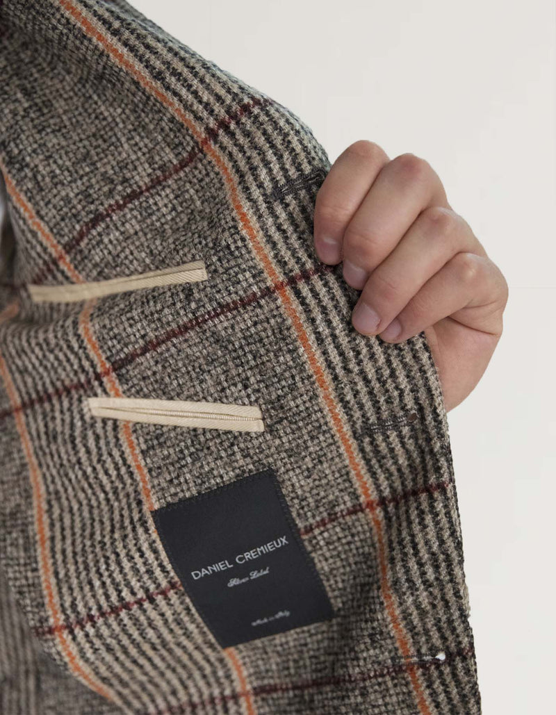 RUSSELL PLAID BLAZER