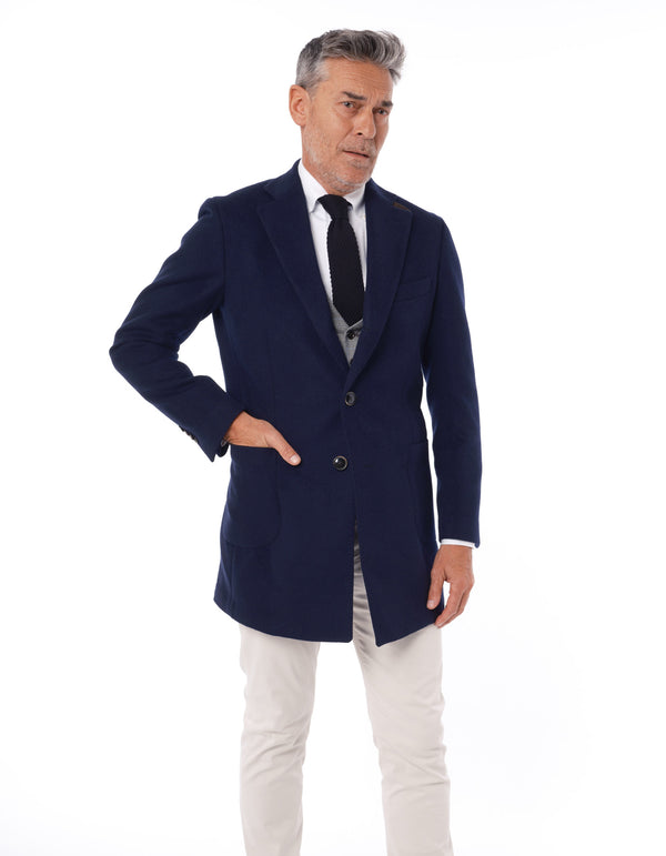 DOUBLE FACE ITALIAN WOOL OVERCOAT
