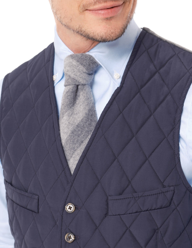 NYLON QUILTED WAISTCOAT