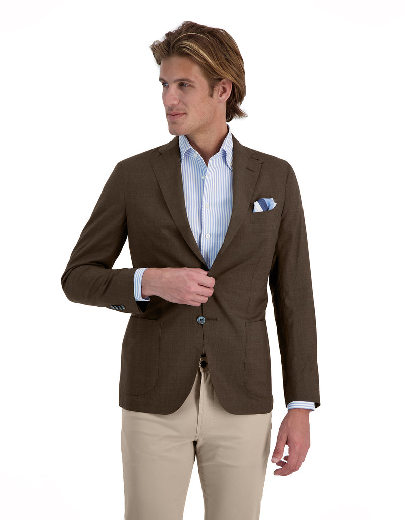 THE LIGHTEST WOOL TRAVEL BLAZER