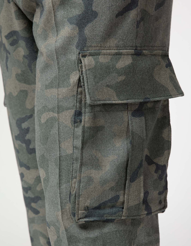 CREMIEUX CAMO TRAVEL CARGO JOGGER PANTS