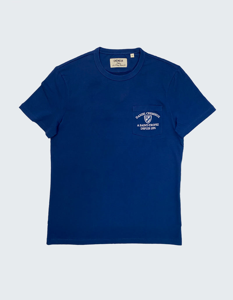 SAINT TROPEZ SUPIMA COTTON T-SHIRT