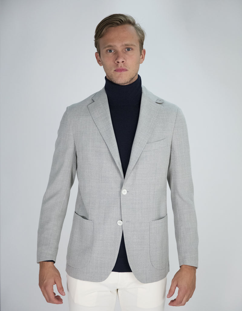 CREMIEUX WOOL BLAZER JACKET MADE IN EUROPE