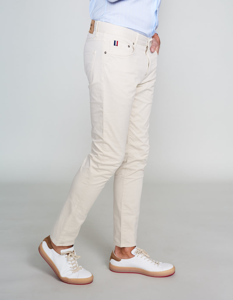 STONE MILAN COTTON STRETCH PANT