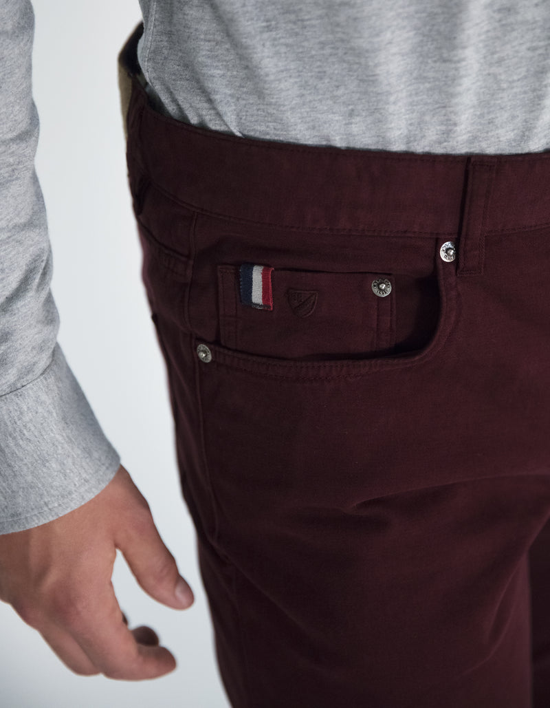 GRIMAUD 5 POCKET GARMENT DYED PANT