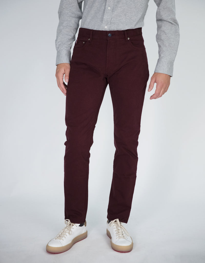 GRIMAUD 5 POCKET GARMENT DYED PANT