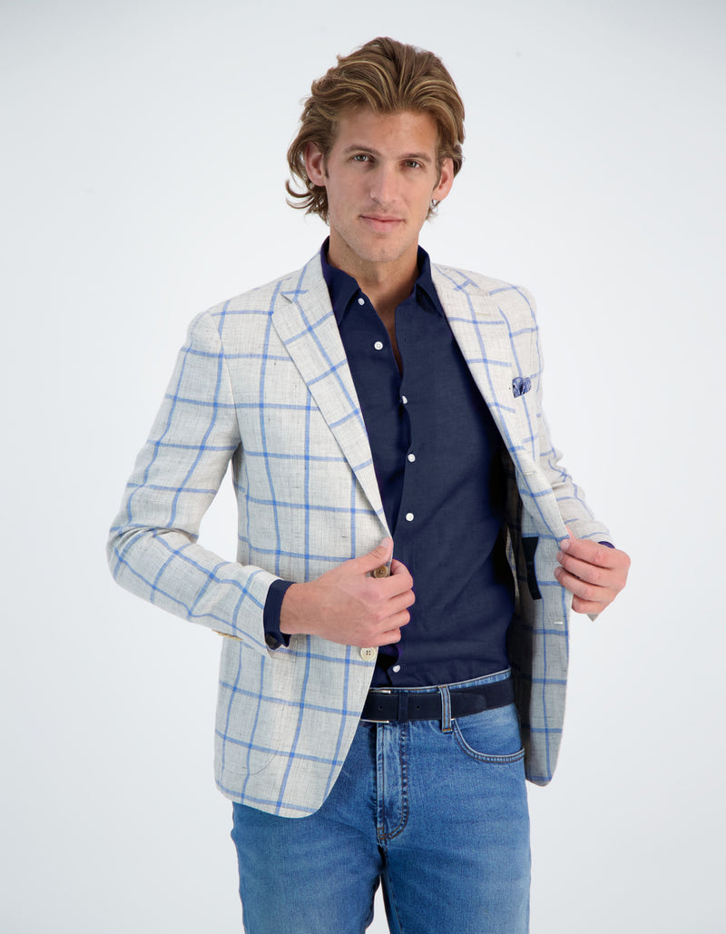 STRETCH POPLIN SOLID SPREAD COLLAR SHIRT